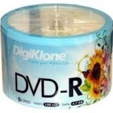 100 Midia Dvd-r Virgem Digiklone C/logo 8x 4.7g - Lacrado